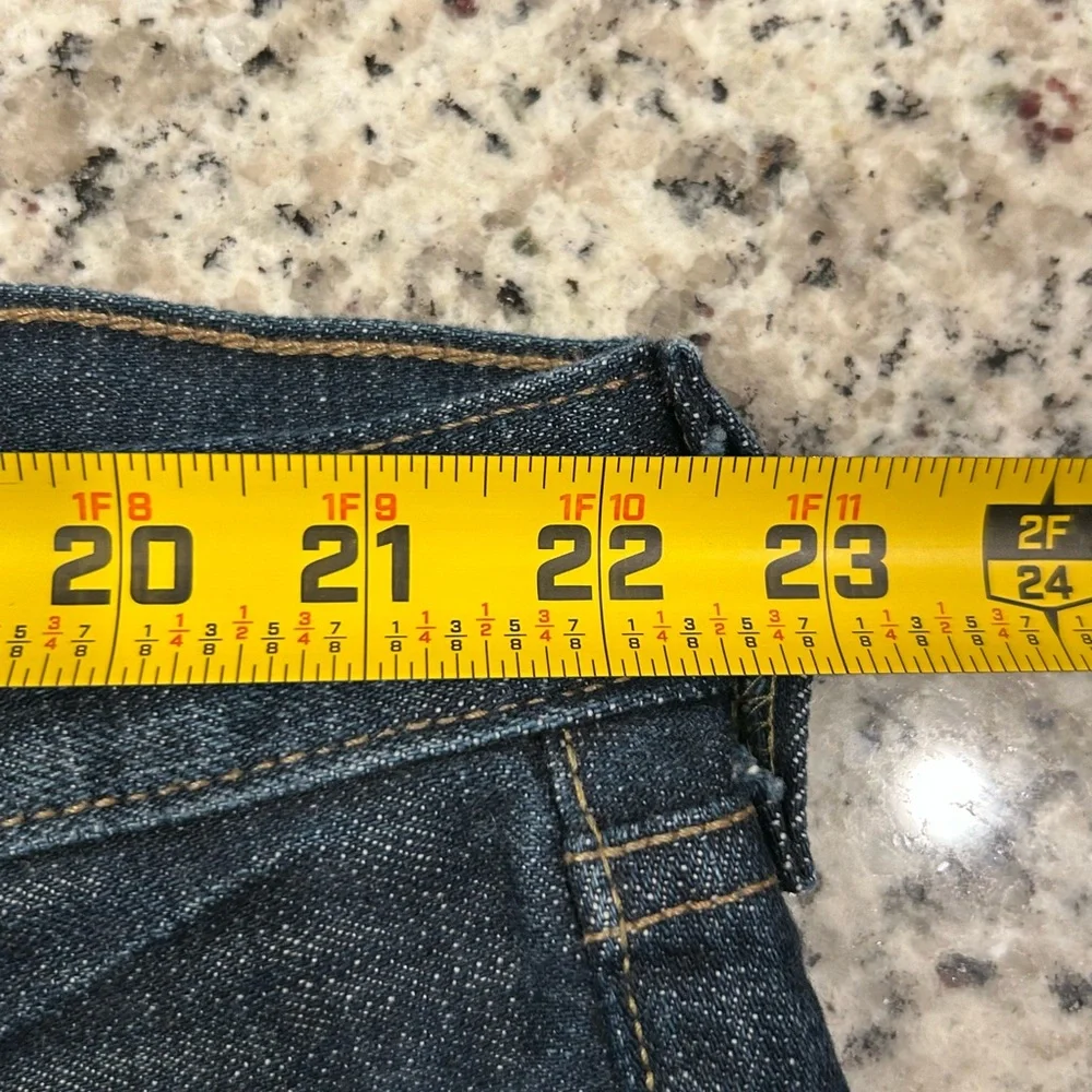 Levi's 501‎ Men’s Indigo Straight Leg Relaxed Fit Jeans 44x32 Button Fly